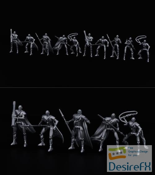 Bodyguard Droids – 3D Print