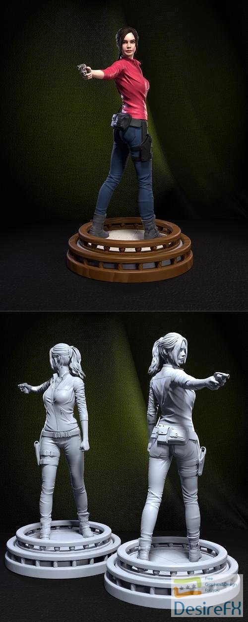 Claire Redfield – 3D Print