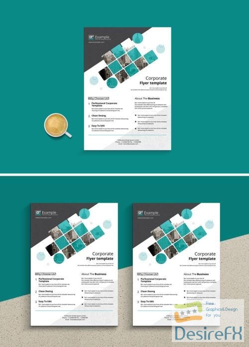 Corporate Flyer Layout 519644096 INDT