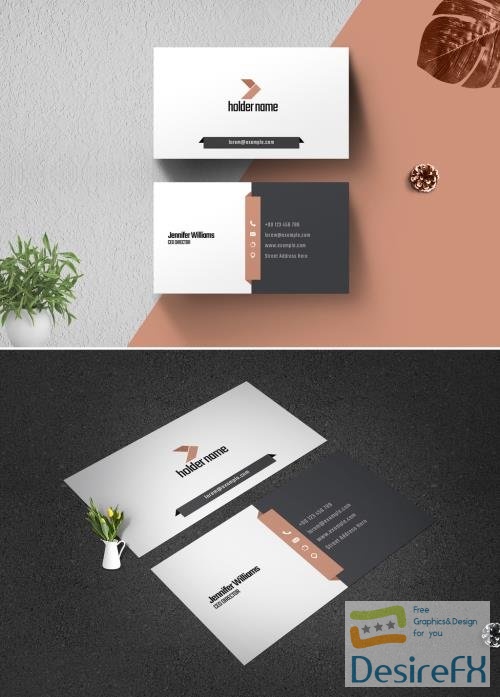 Creative Business Card Layout 519396485 INDT