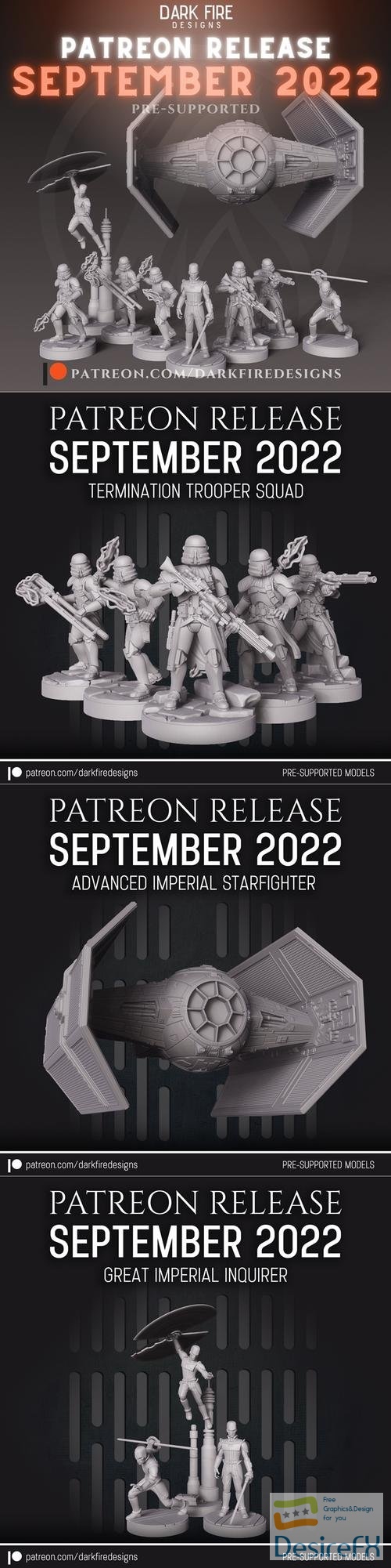 Dark Fire September 2022 – 3D Print