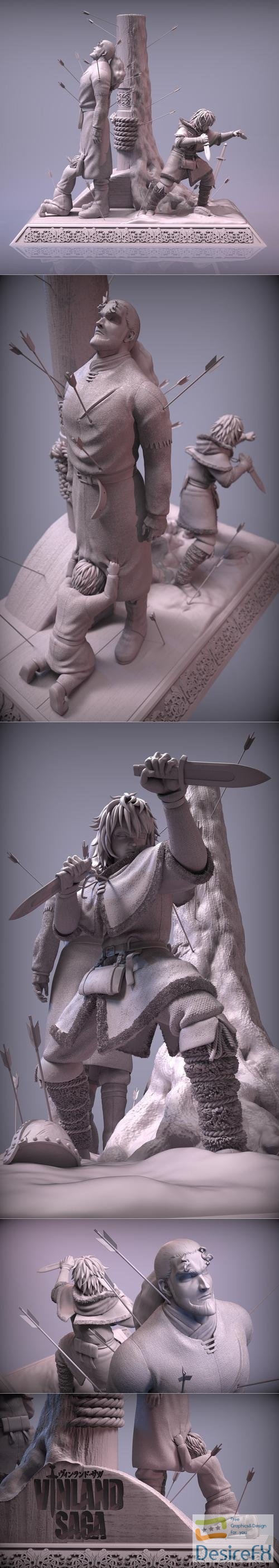 Death of Thors Viland saga fan art – 3D Print
