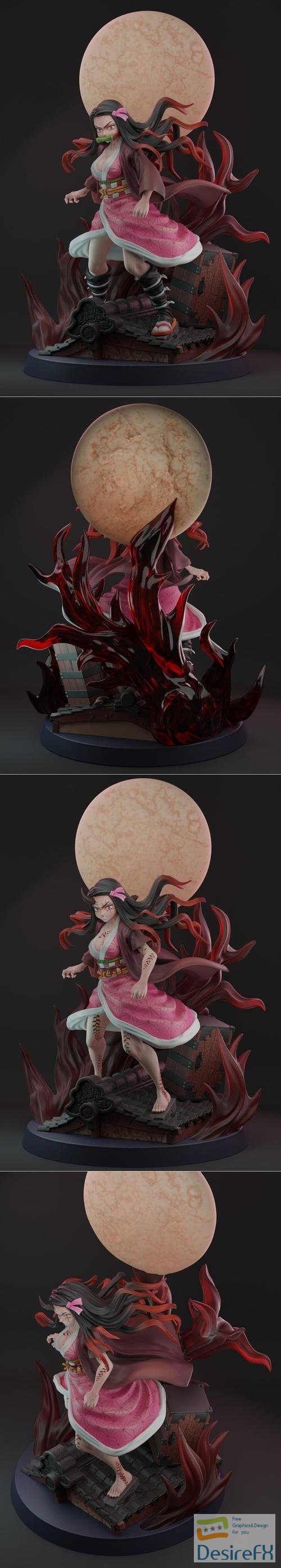 Demon Slayer Nezuko – 3D Print