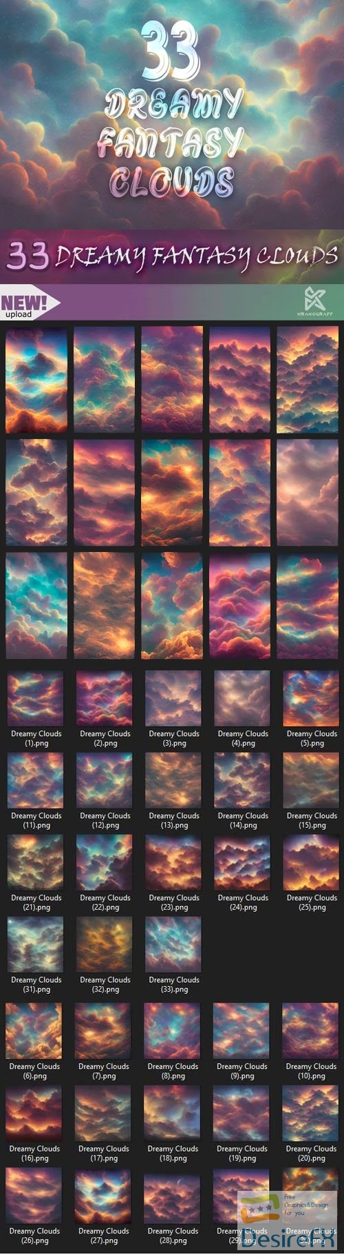 Fantasy Clouds - Digital Arts Collection