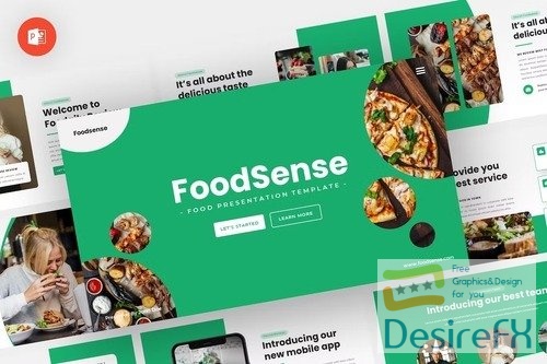 Foodsense - Food Powerpoint Template