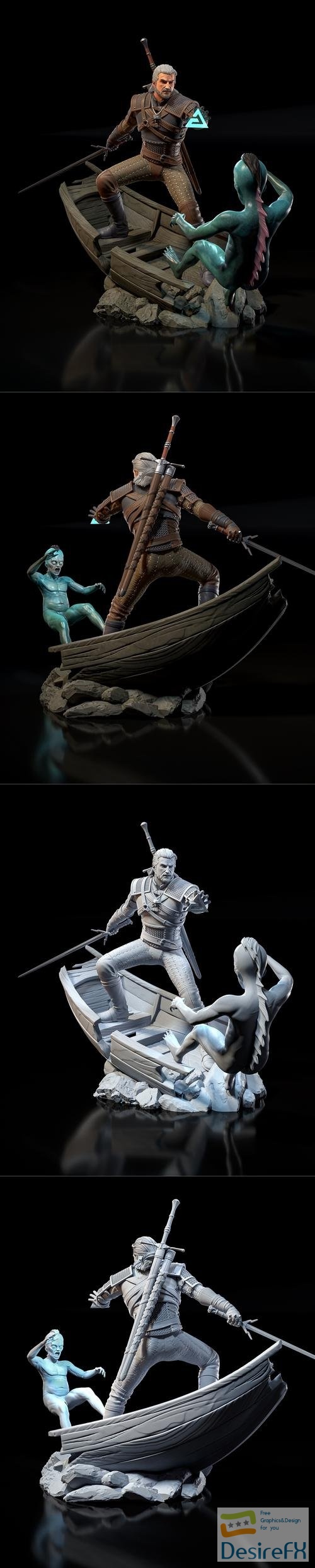 Geralt of Rivia – 3D Print