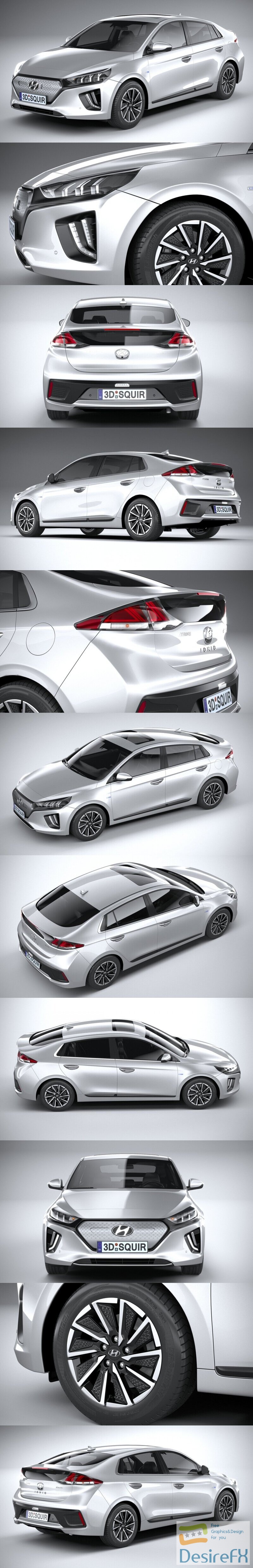 Hyundai Ioniq 2020 3D Model