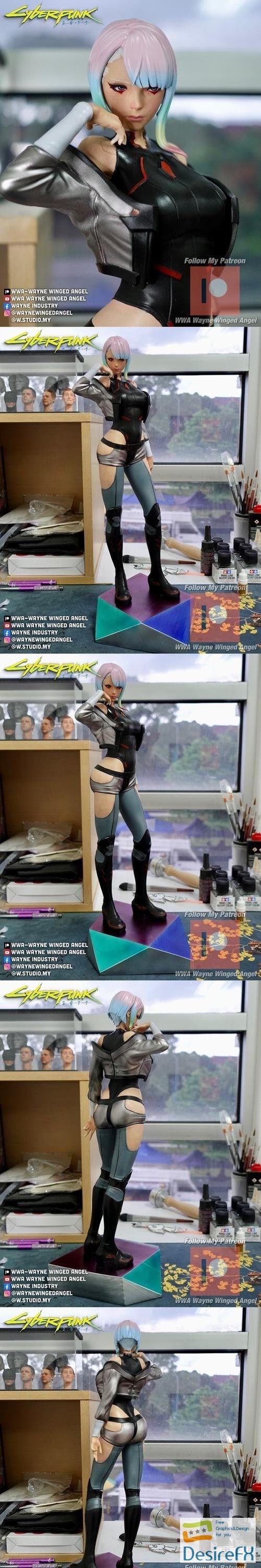 Lucy Cyberpunk 2077 Edgerunner – 3D Print