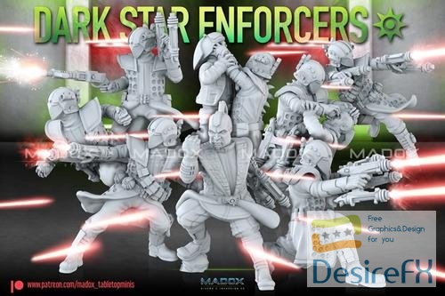 Madox - Dark Sun Enforcers – 3D Print