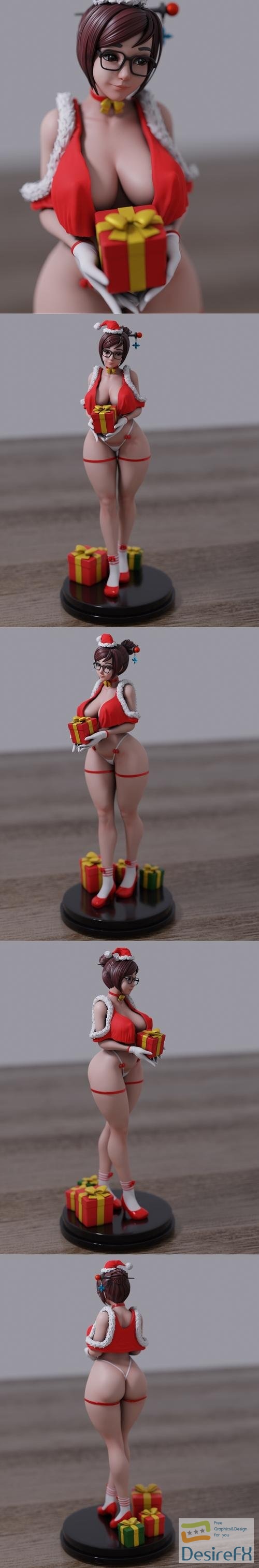 Mei Overwatch XXXmas - Momoji – 3D Print