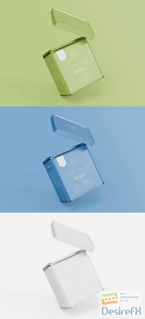 Opened Square Tin Can Mockup 505552183 PSDT