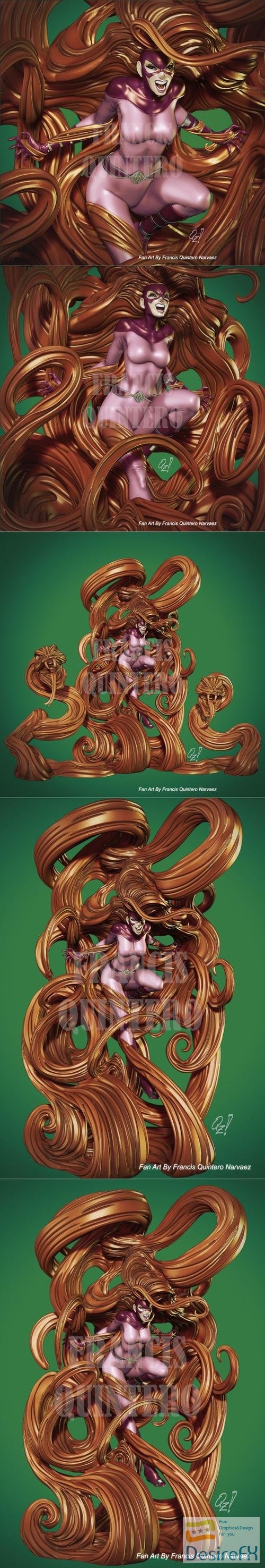 Queen Medusa - Marvel's Inhumans – 3D Print