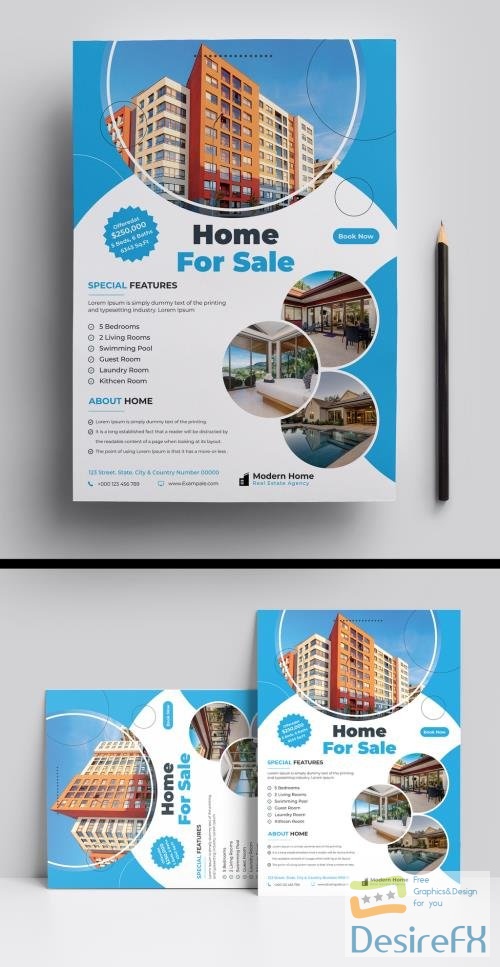 Real Estate Property Flyer Layout 524132786 AIT