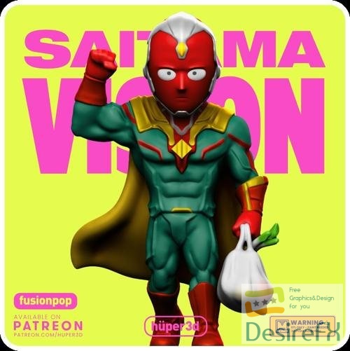 Saitama and Vision – 3D Print