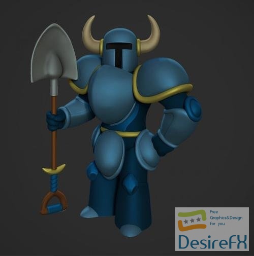 Shovel Knight – 3D Print