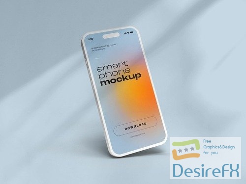 Smart Phone Mockup Design with Editable Background 535891759 PSDT