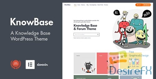 ThemeForest - KnowBase v1.3 - A Helpdesk & bbPress WordPress Theme/34180518
