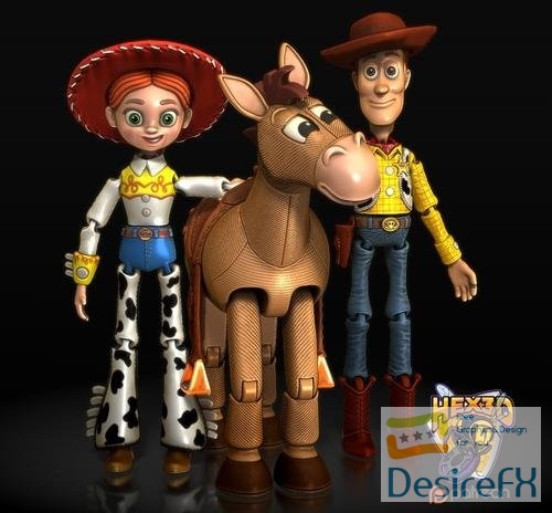 Toy Story - Jessie (Articulated) – 3D Print