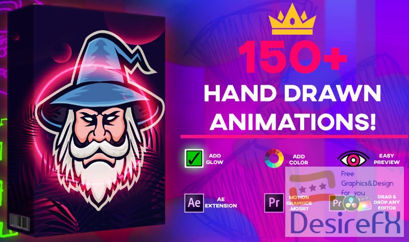 Ultimate 150+ Animation Pack - Max Novak Media Monopoly - AE Plugin - Premiere .MOGRT