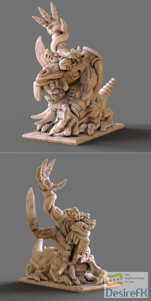 Vermin Clans - Rat Abomination – 3D Print