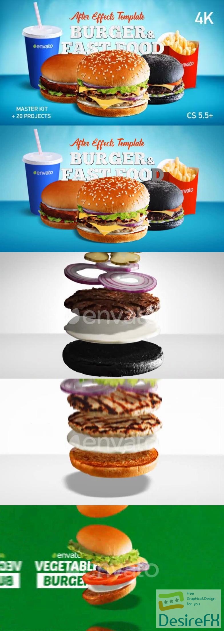 Videohive Burger & Fast Food Promo 22393691