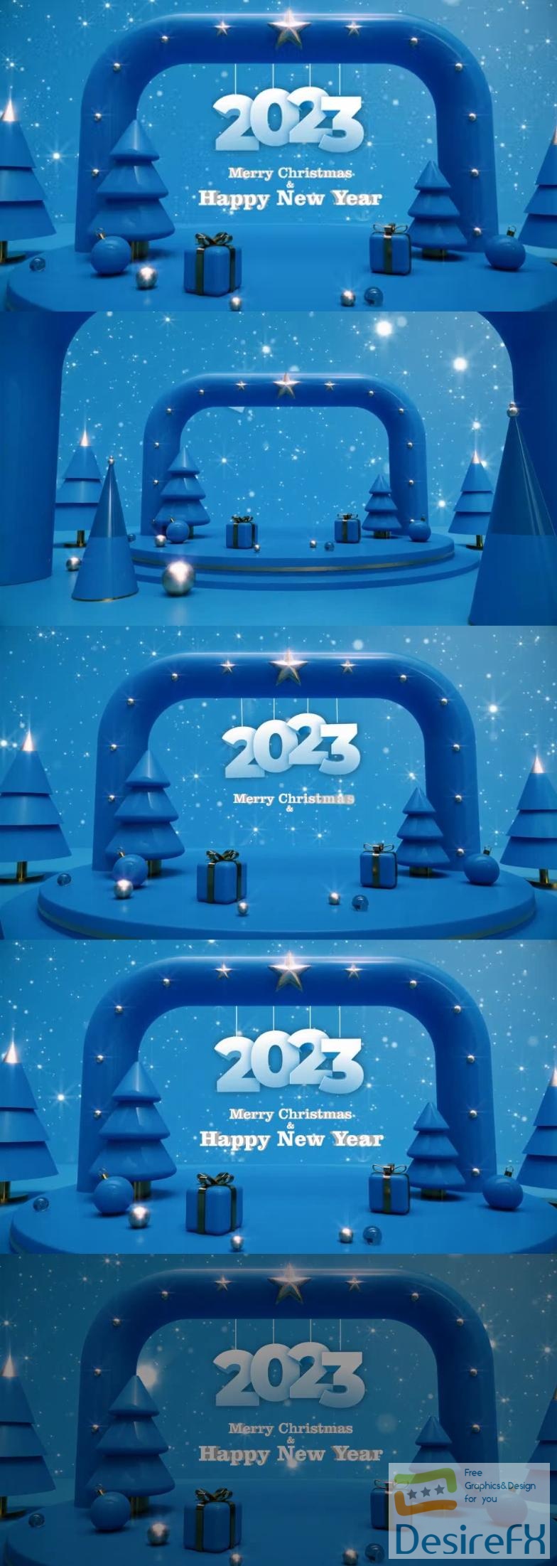 Videohive Christmas & New Year Intro 42302405
