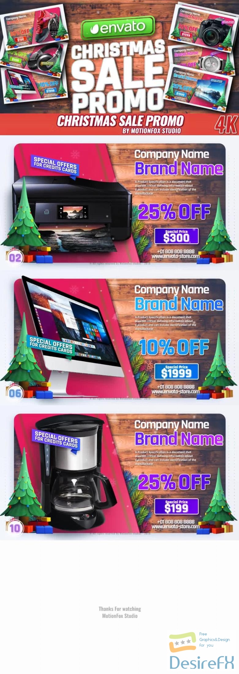 Videohive Christmas Sale Promo 22982117