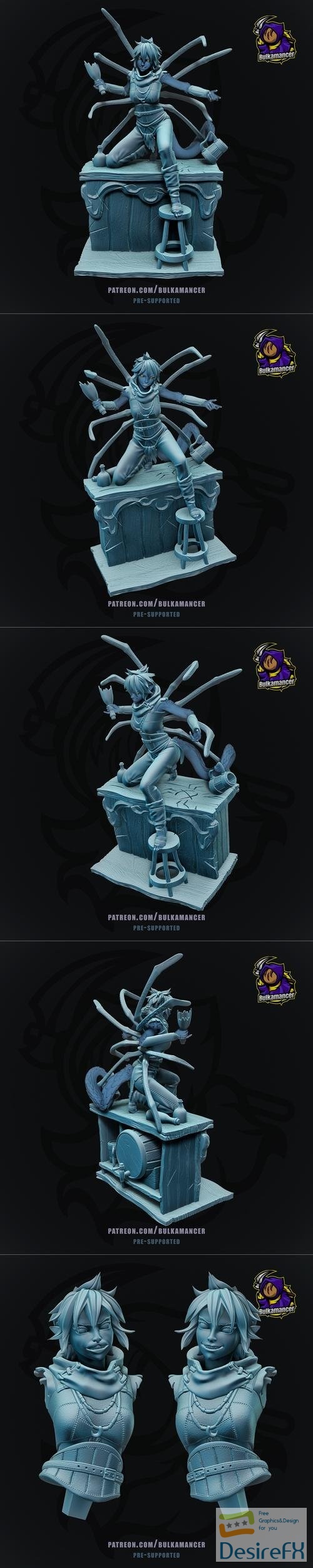 Wenduag - Pathfinder - Wrath of the Righteous – 3D Print
