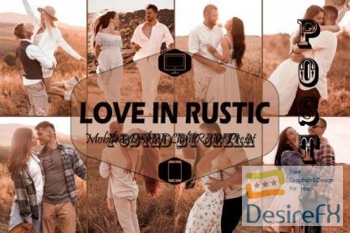 12 Love In Rustic Mobile & Desktop Lightroom Presets, Rural - 2406626