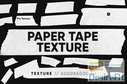 20 Paper Tape Texture HQ - 11010486