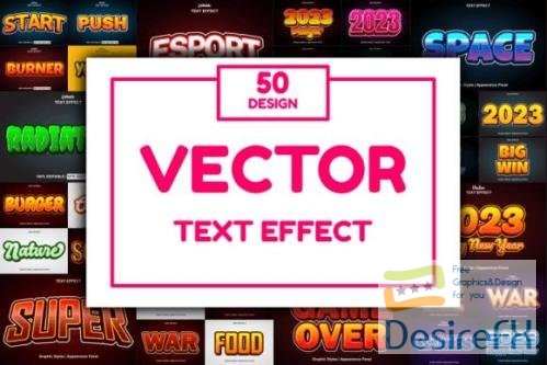 50 Editable Text Effect Designs V3