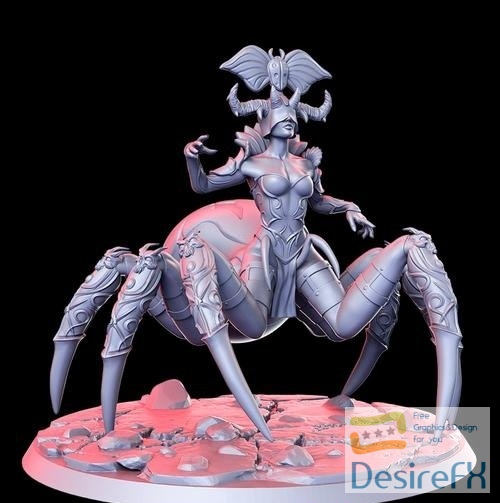 Arakhnati (spider demon) – 3D Print
