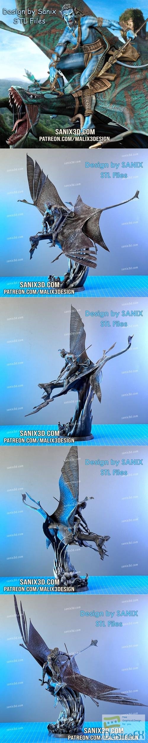 Avatar Way Of Water - Jake Sully – 3D Print