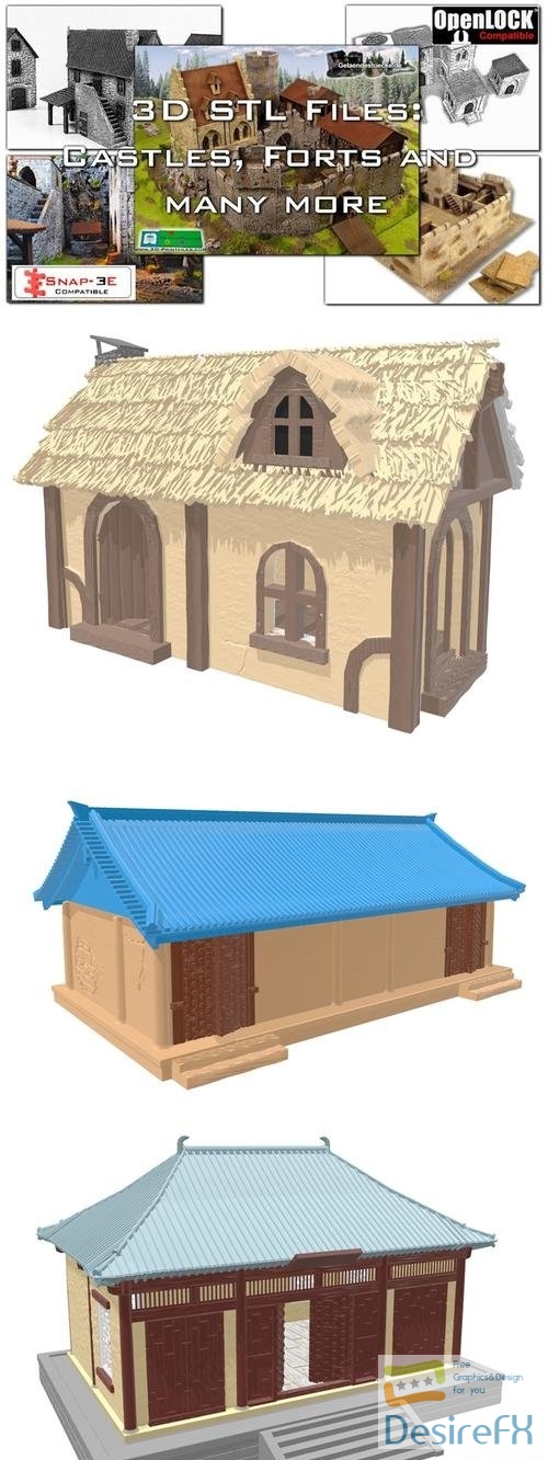 Castles and Forts – 3D Print