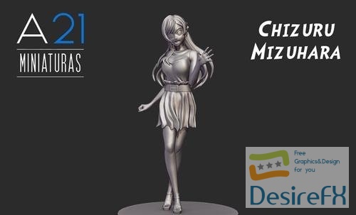 Chizuru Mizuhara 3 – 3D Print