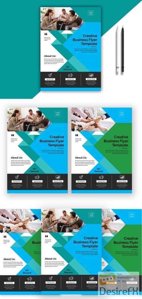 Creative Business Flyer Layout 520902076 INDT