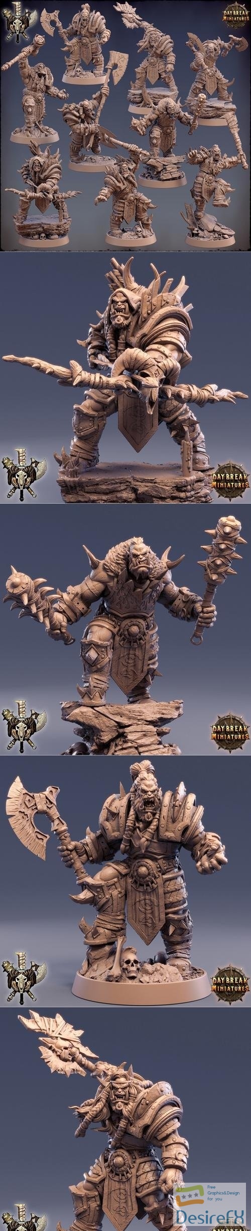 Daybreak Miniatures - The Powerbrokers of the Void – 3D Print
