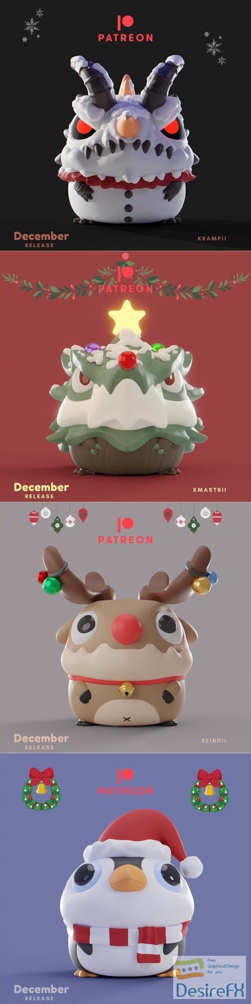 December Designs – 3D Print