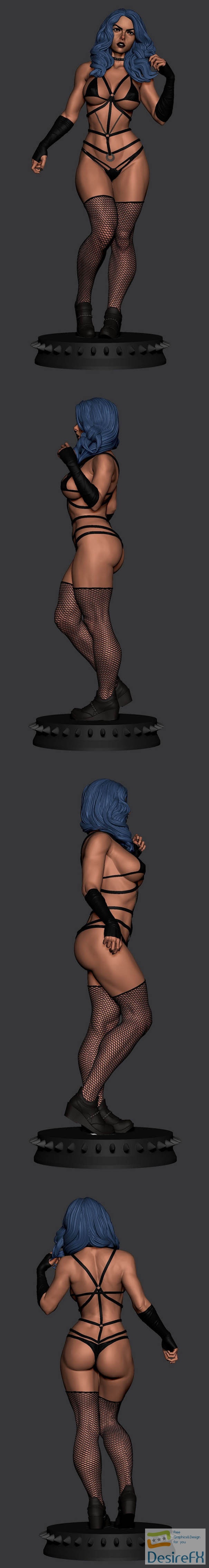 Gothic Girl – 3D Print