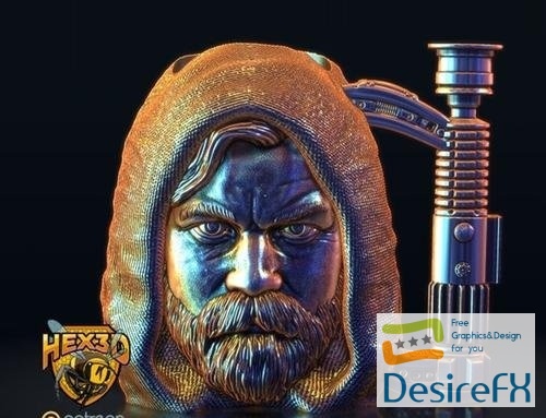 Hex3D - Obi Wan Mug V2 – 3D Print