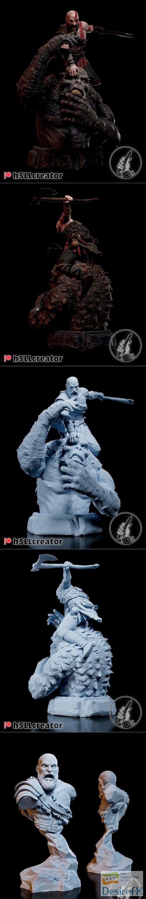 Kratos - God of War – 3D Print