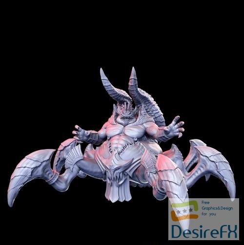 Krilganath (sea demon) – 3D Print