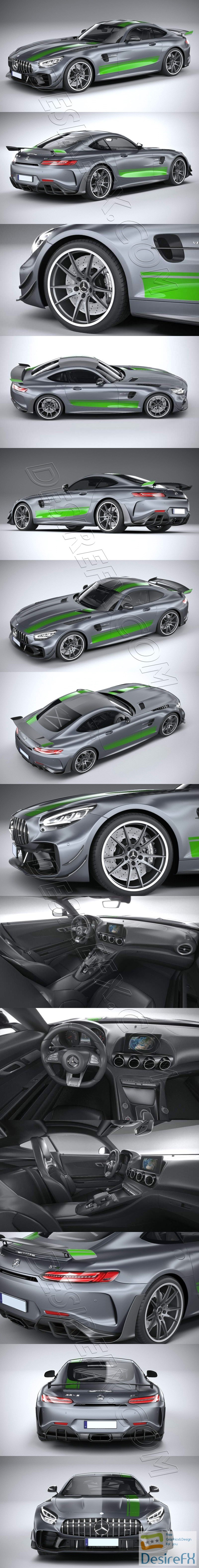 Mercedes-Benz AMG GT-R PRO 2020 3D Model