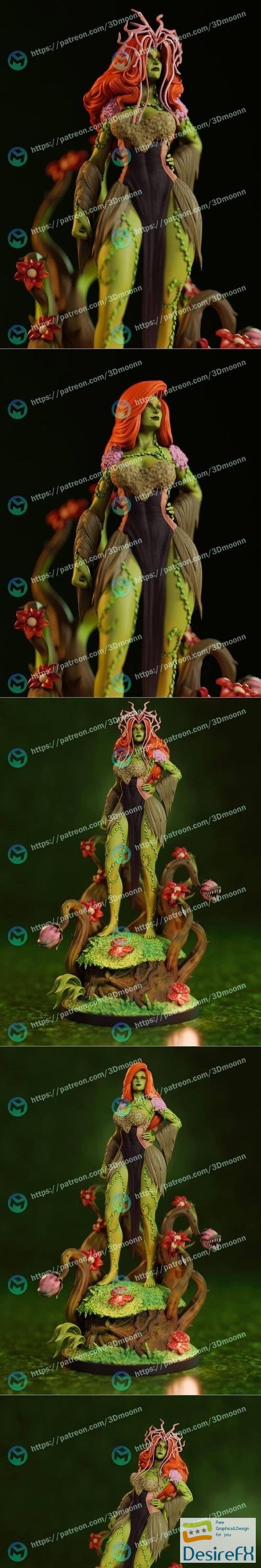 Poison Ivy - 3Dmoonn – 3D Print