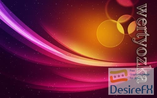 PSD abstract colorful background design