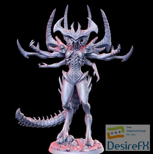 Shadhakairis (demon queen) – 3D Print