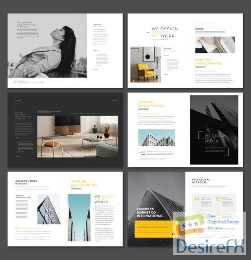 Simple Bifold Brochure Layout 520105909 INDT