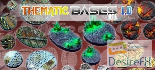 Themeatic Bases – 3D Print