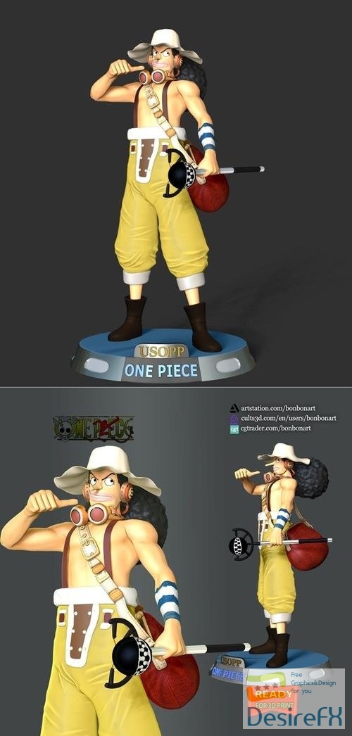 Usopp - One Piece – 3D Print