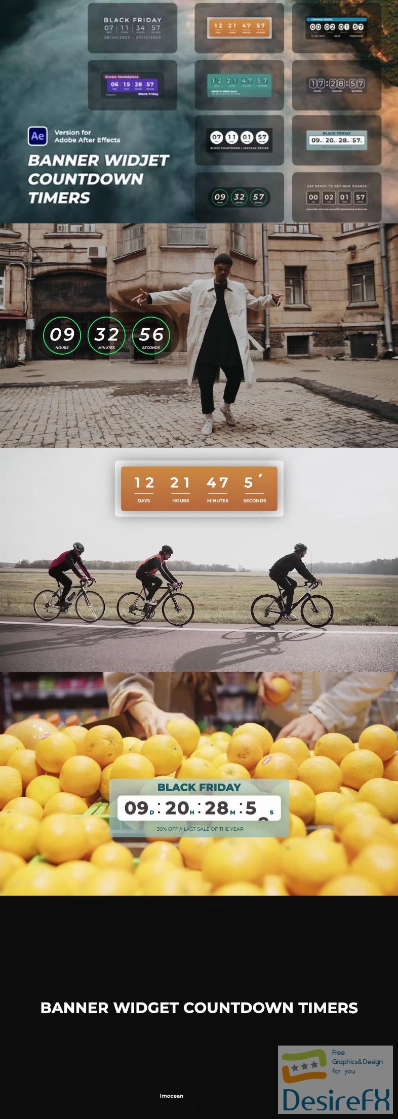 Videohive Banner Widget Countdown Timers 42801606